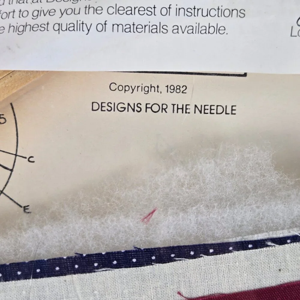 Designs For the Needle Applique Calic-O's Kit #2206 Winter Scene Vintage 1982